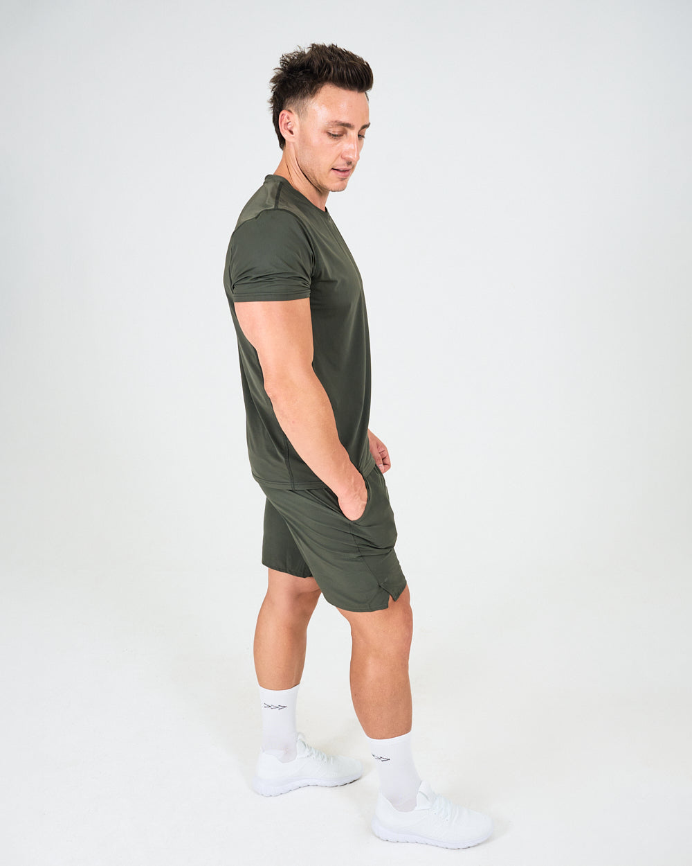 Mens Core Tee - Olive Green image 5