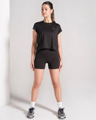 Boxy T-Shirt - Black image 4