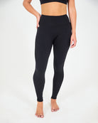 Womens Full Length Leggings - Black image 0