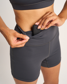 Womens Hot Shorts - Charcoal image 4