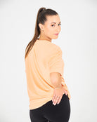 Womens Oversized Tee - Sunrise Peach image 3