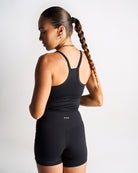 Womens Supportive Tank - Black image 3