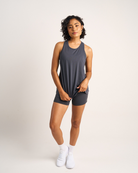 Womens Racerback Tank Top - Charcoal image 4