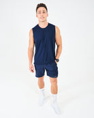 Mens Core 7-Inch Shorts - Navy image 5