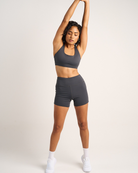 Womens Hot Shorts - Charcoal image 5