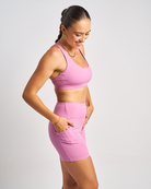 Womens Core Sports Bra - Dusty Pink image 4