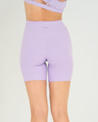 Womens Mid-Thigh Shorts - Lilac image 2