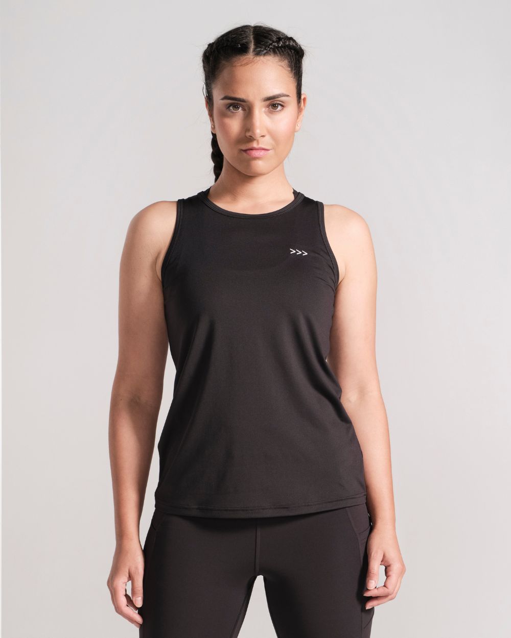 Gym Tank Top - Black image 0