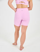Womens Mid-Thigh Shorts - Pastel Pink image 2