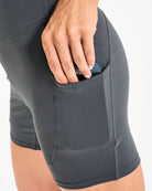Womens Bike Shorts - Charcoal image 3