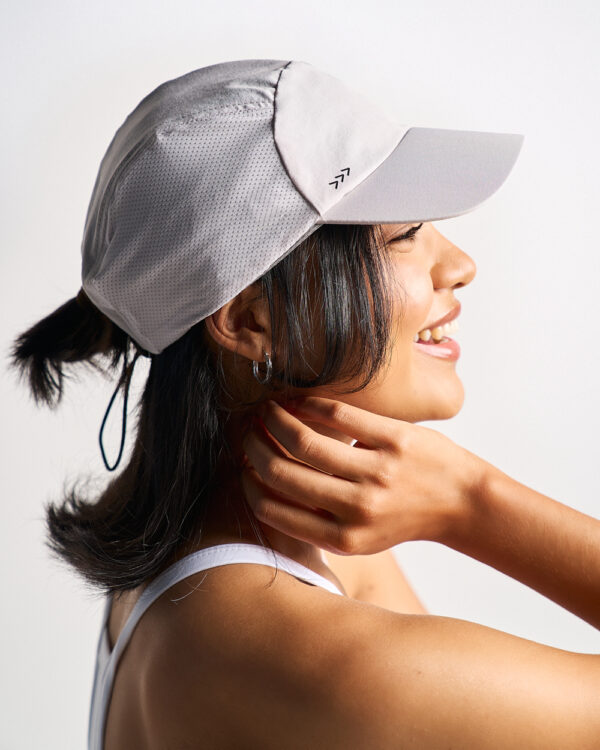 Technical Running Cap - Reflective - Grey