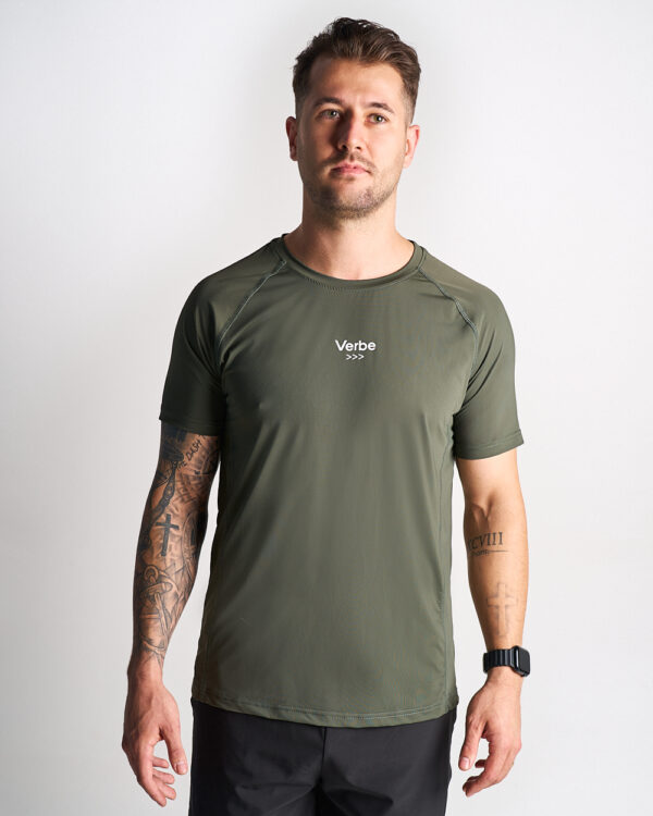 Mens Essential Tee - Olive Green